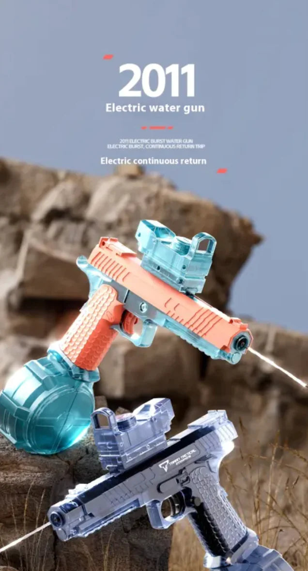 ⚡ Electric Light-Up Water Gun – LED Battle Blaster