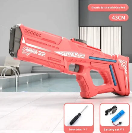🚀 Viral Electric Repeating Water Gun – Long Range Rechargeable Blaster