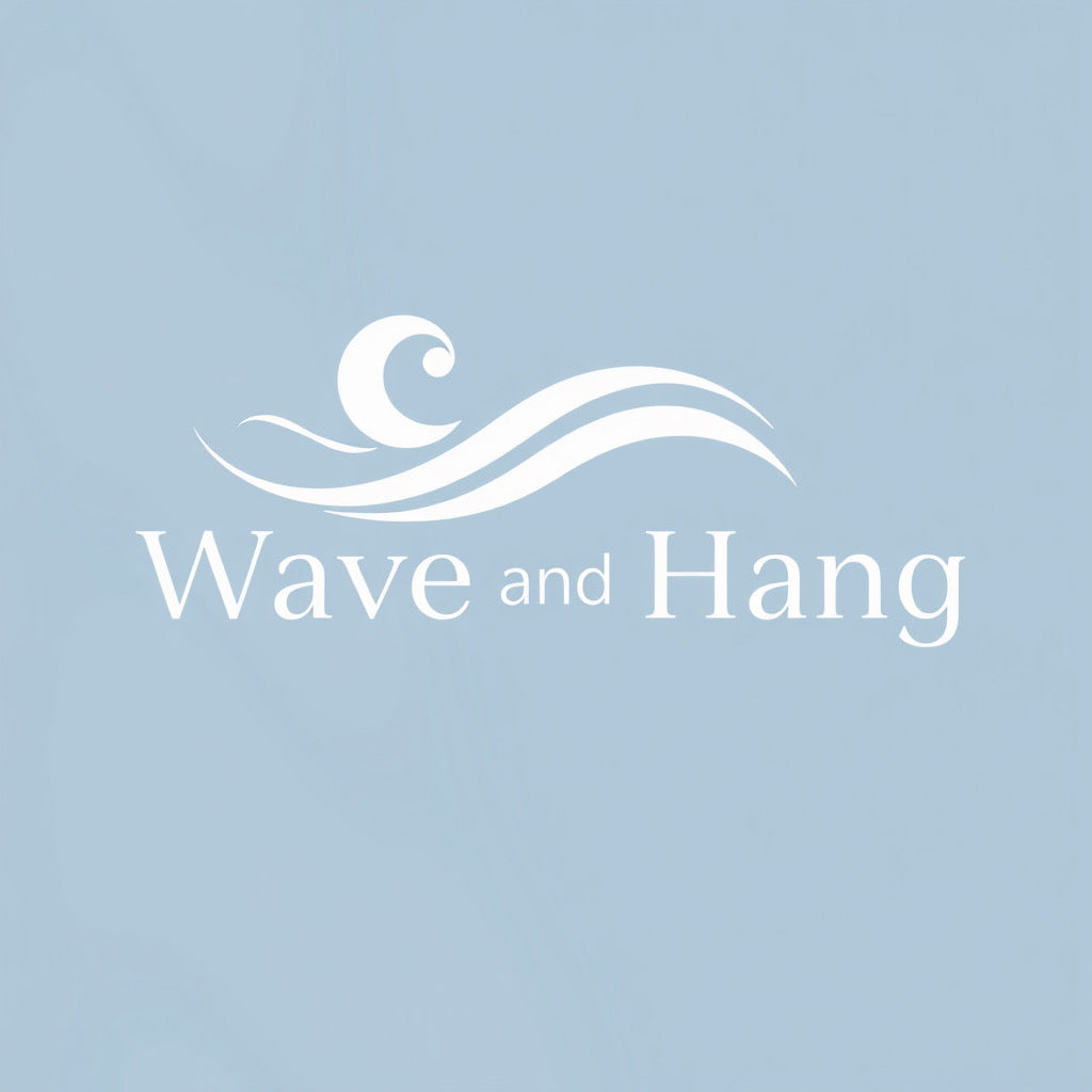 Wave & Hang™ Ocean Towel Hook – Handmade Resin & Wood Art
