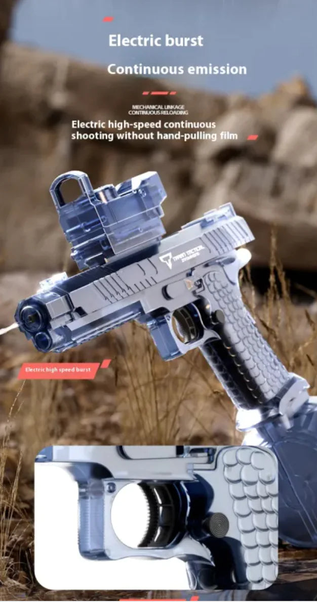 ⚡ Electric Light-Up Water Gun – LED Battle Blaster