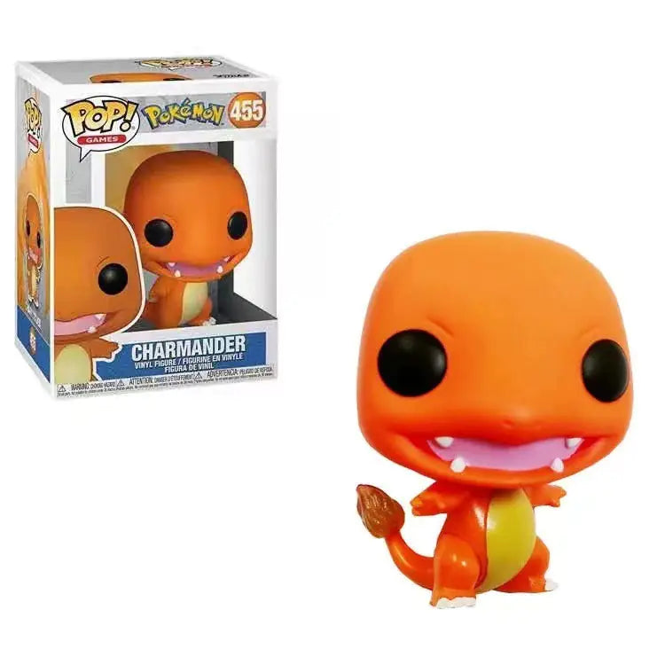 POP Pokémon Figures – Collectible Vinyl Toys (Pikachu, Bulbasaur, Charmander, Squirtle & More)