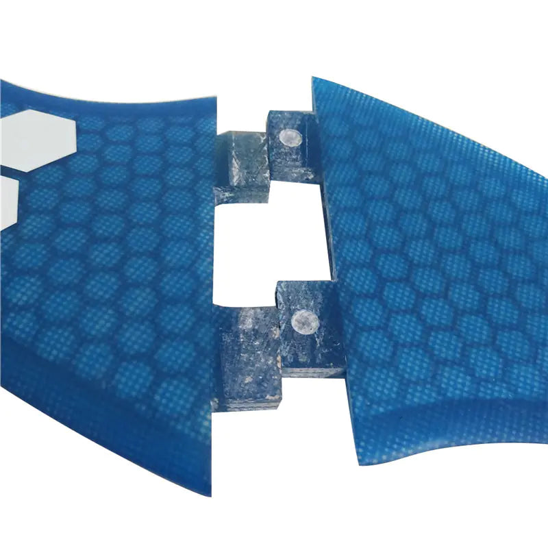 FCS G3/G5/G7 Surfboard Fins β Honeycomb Fiberglass Thruster Set for Ultimate Control & Speed