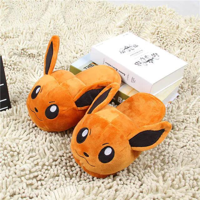 ✨ Pokémon Plush Slippers – Cozy Indoor Shoes Featuring Pikachu, Snorlax, Charmander & More ✨