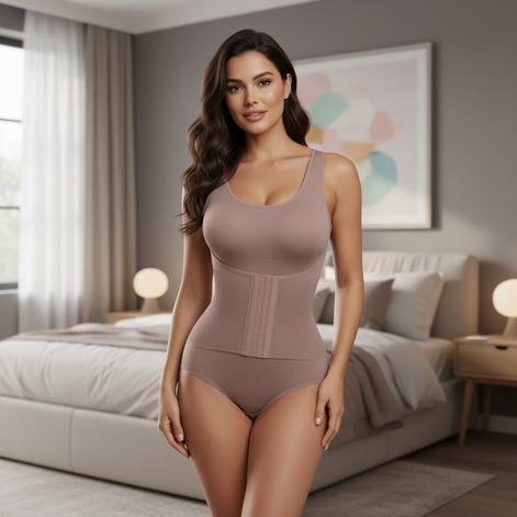 Sculpted Shapewear Bodysuit by [Brand Name] - Ultimate Tummy Control