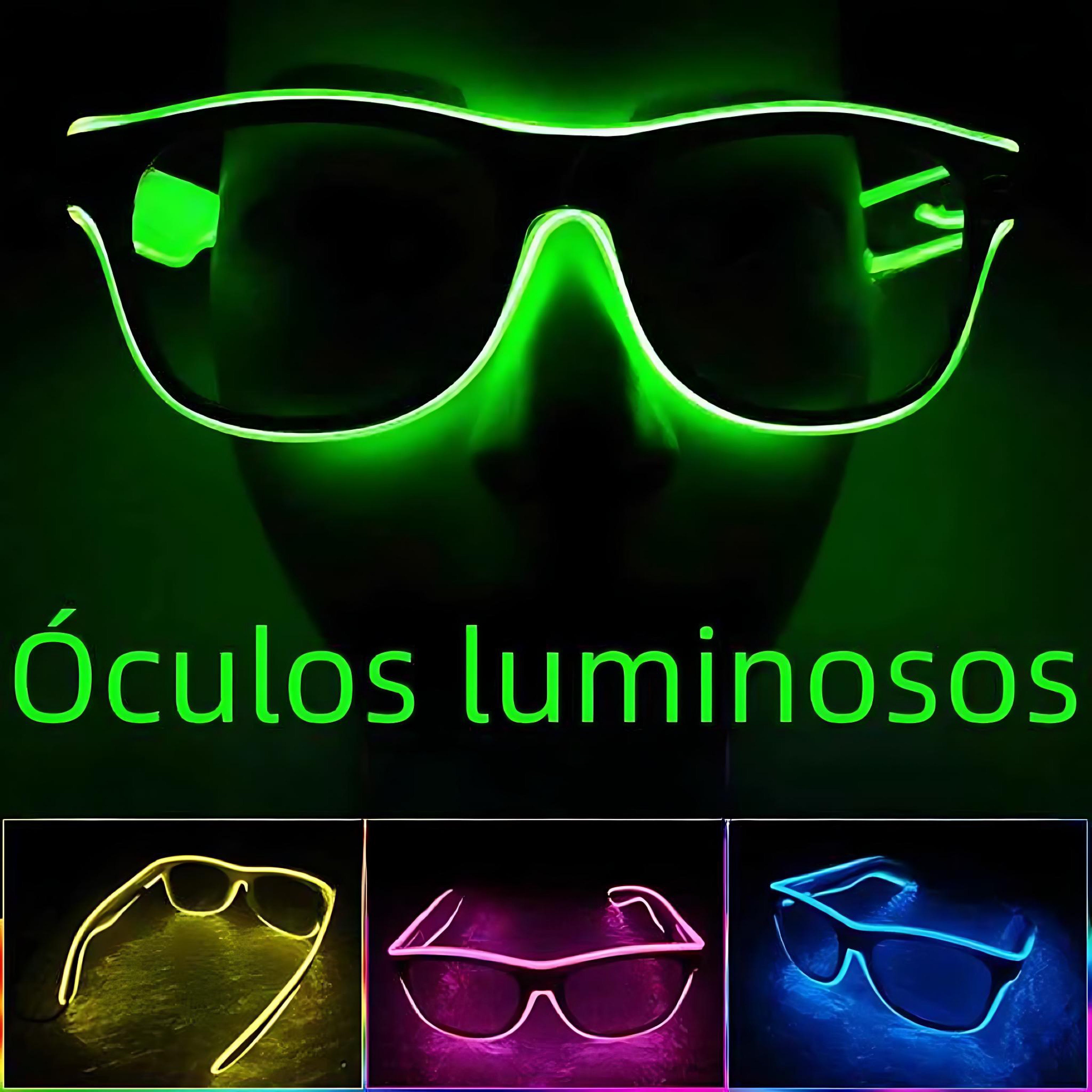 LED Neon Glasses – Voice-Activated Party Shades for Raves by Wave & Hang