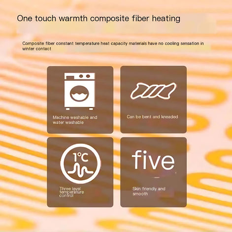 Heated Neck Scarf for Pain Relief | Unisex Comfort by Wave & Hang