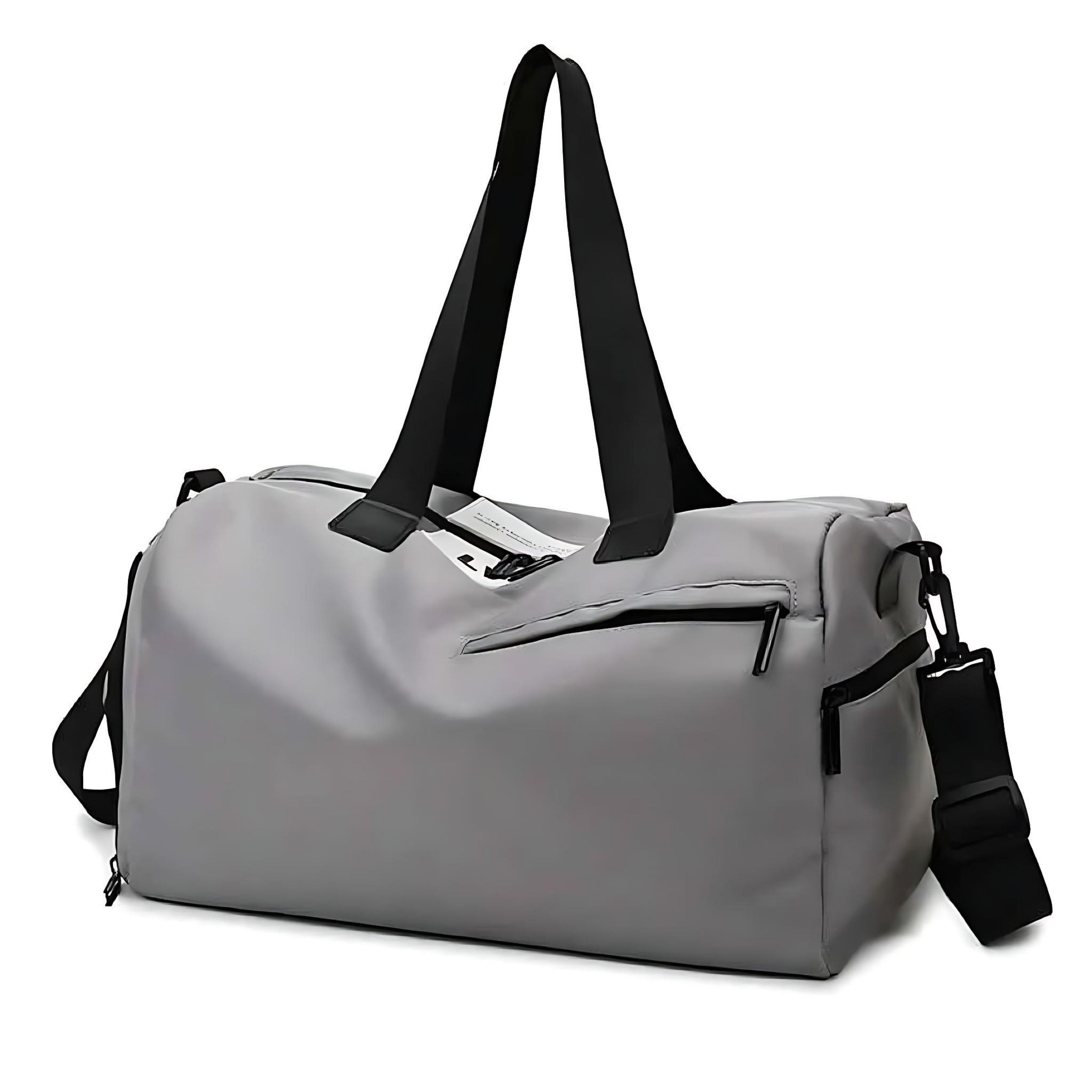 Waterproof Sports Gym Bag With Wet Pocket And Shoe Compartment Large Capacity Travel Duffle by Wave & Hang