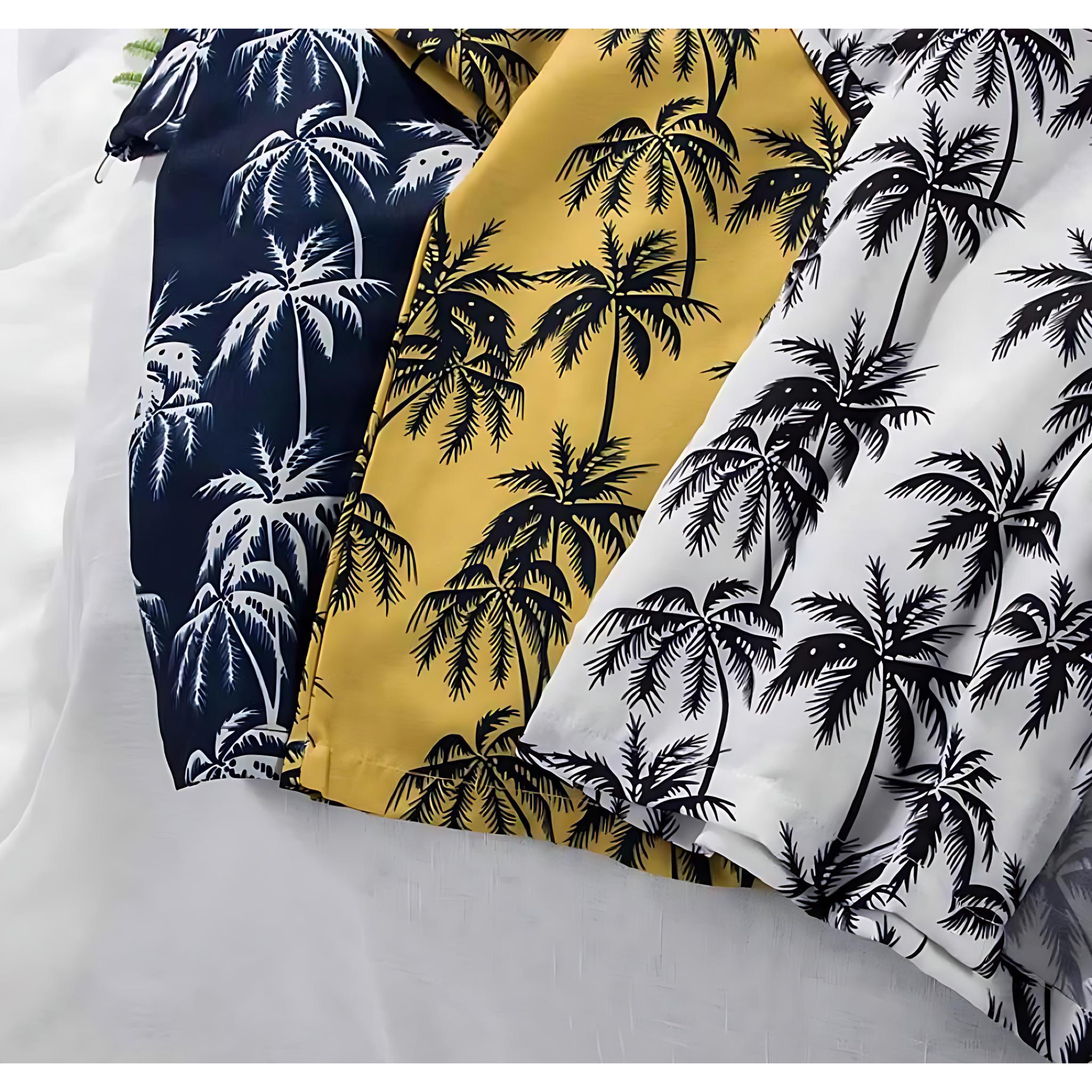 Men’s Floral Beach Shirt | Tropical Style for Summer Fun by Wave & Hang