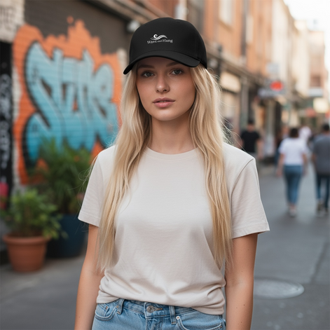 Wave and Hang 5 Panel Mid-Profile Baseball Cap | Otto Cap 31-069 by Wave & Hang