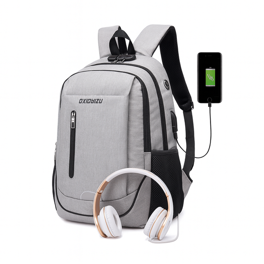 🎒 Dual Leisure Travel Laptop Backpack – Waterproof, Lightweight & Multi-Compartment