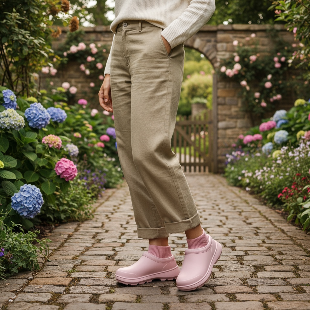 Women’s Fashionable Waterproof Cotton Slippers – Soft, Stylish & Durable by Wave & Hang