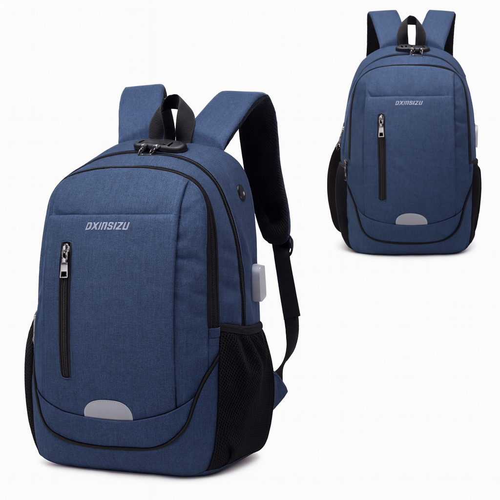 🎒 Dual Leisure Travel Laptop Backpack – Waterproof, Lightweight & Multi-Compartment