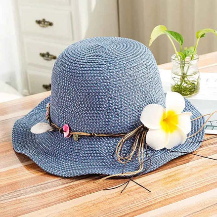 Versatile Summer Straw Hat for Women & Girls | Beach UV Protection Sun Hat
