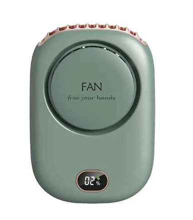 Portable Neck Fan – USB Rechargeable Mini Fan, Lightweight, Hands-Free Cooling (1 Piece)