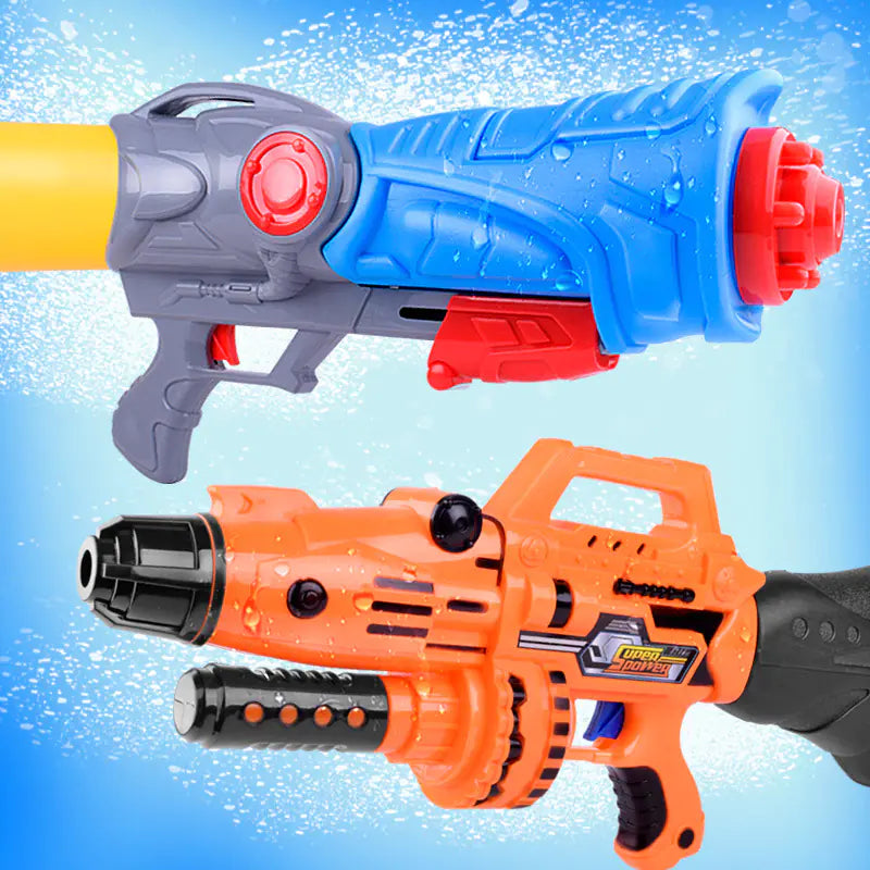 High-Pressure Beach Water Gun – 300ML Long-Range Soaker Toy