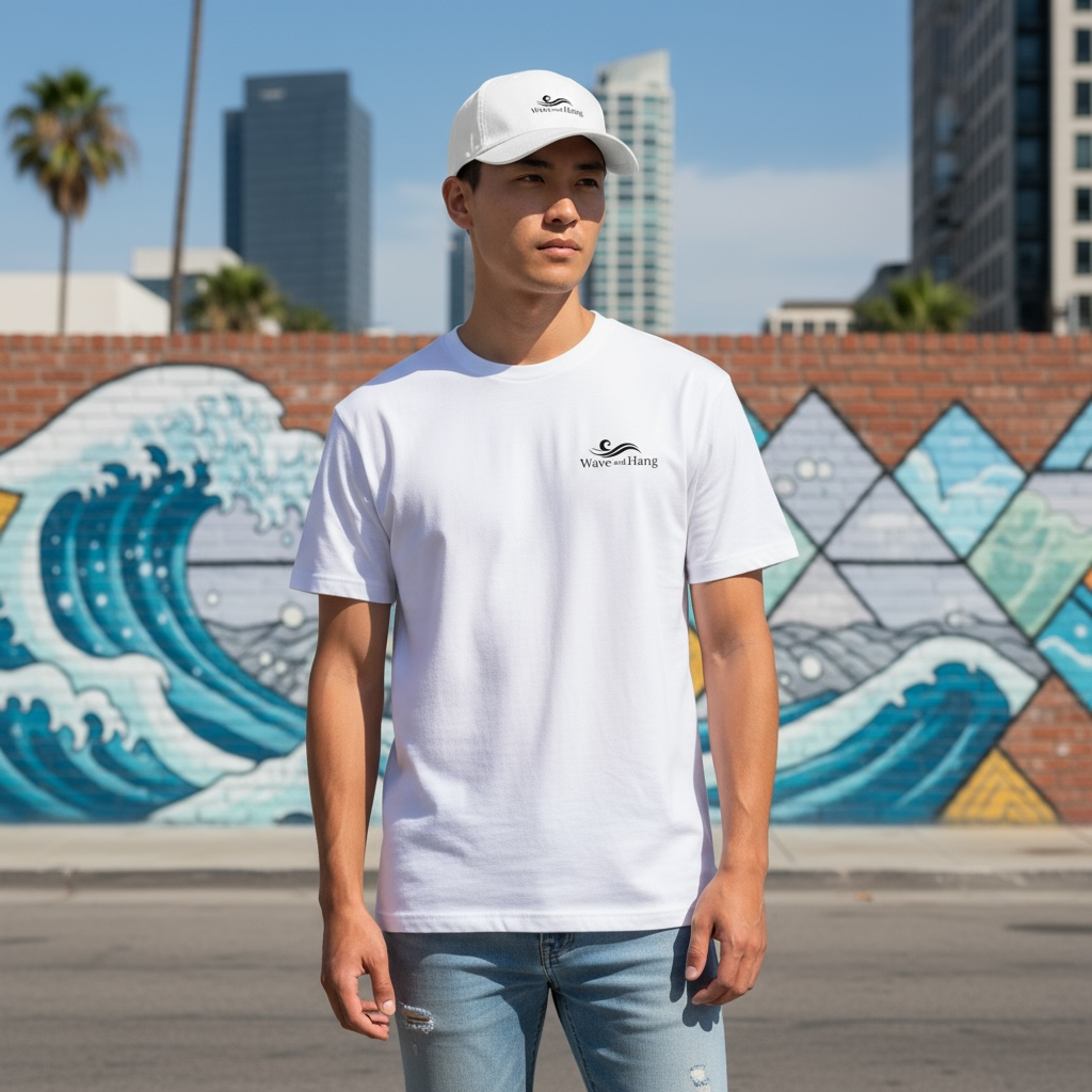 Wave and Hang Classic 5 Panel Baseball Cap | Otto Cap 31-069 by Wave & Hang