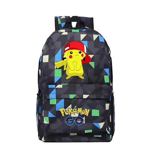 Pokémon Pikachu Backpack – Anime Style School Bag for Students & Fans (Unisex) by Wave & Hang