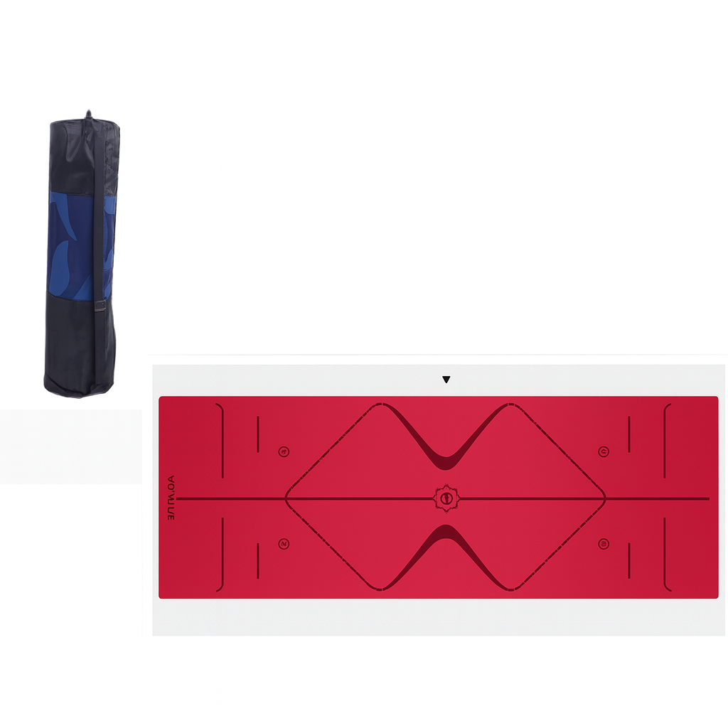 Premium Yoga Mat – Eco-Friendly, Non-Slip & Cushioned for All Workouts by Wave & Hang