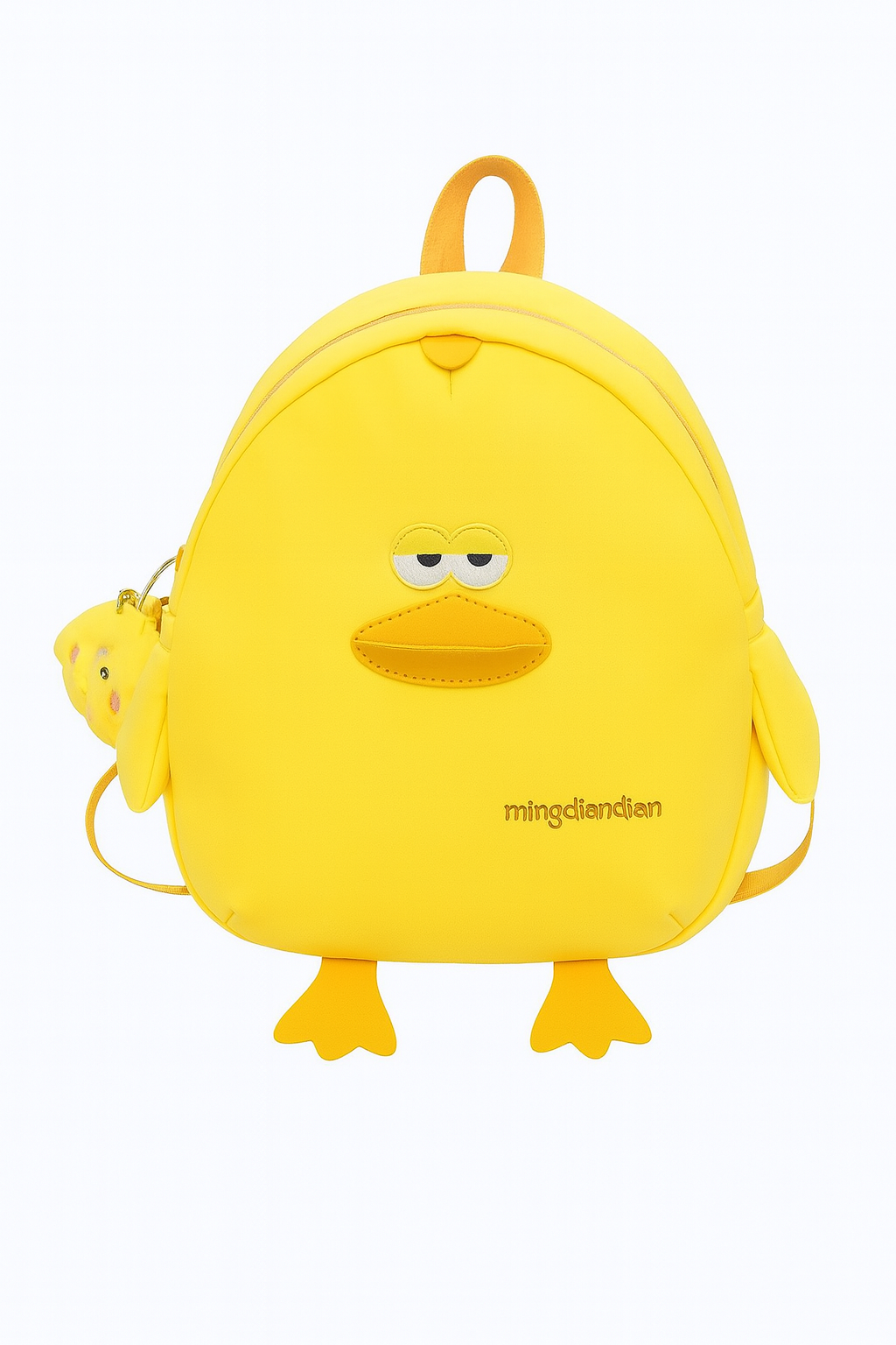 🦆 3D Duck Backpack – Cute Yellow Cartoon Bag for Kids & Teens