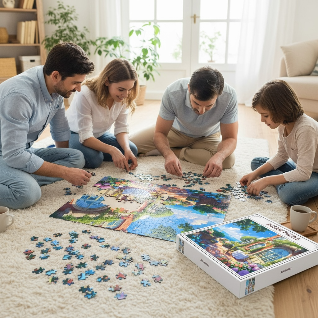 1000-Piece Ocean Room Puzzle | Relax & Unwind | Perfect Gift by Wave & Hang