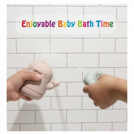 Mold-Free Baby Bath Toys - Fun & Safe Ocean Animals by Wave & Hang