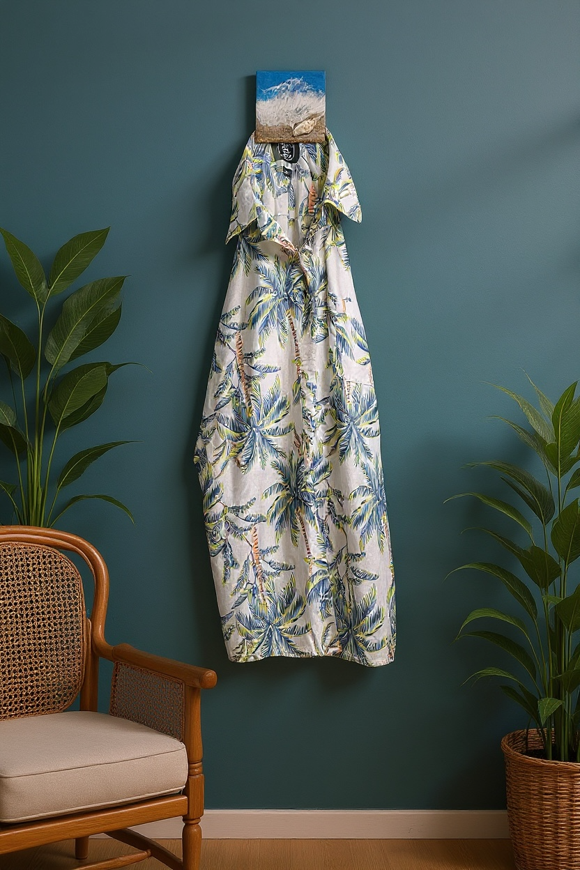 Wave & Hang™ Ocean Towel Hook – Handmade Resin & Exotic Wood Marble Holder by Wave & Hang