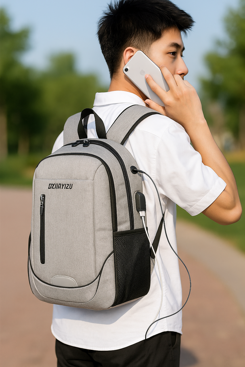 🎒 Dual Leisure Travel Laptop Backpack – Waterproof, Lightweight & Multi-Compartment