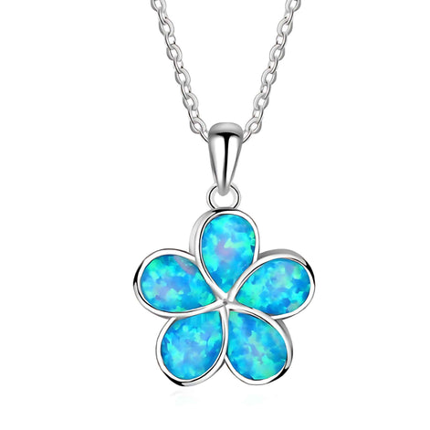 Blue Ocean Turtle Necklace – Elegant Ocean-Inspired Silver Pendant with Adjustable Chain