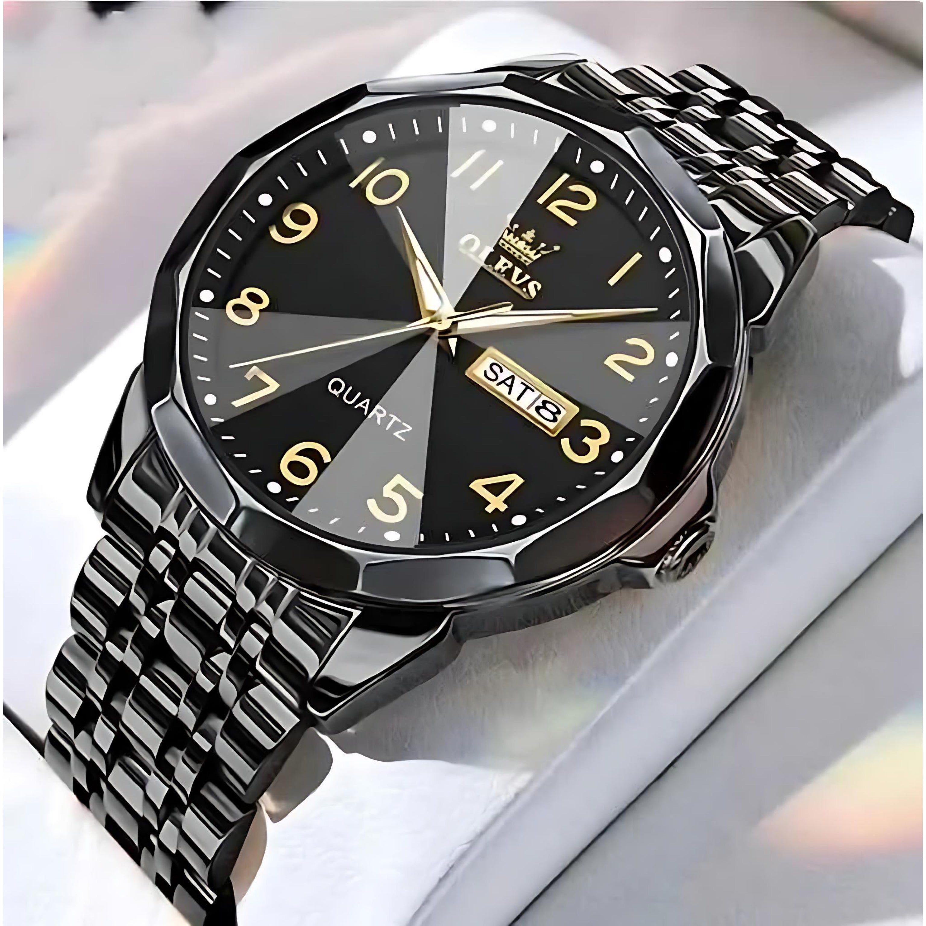 AquaTime Men's Waterproof Digital Watch | Stylish & Durable by Wave & Hang