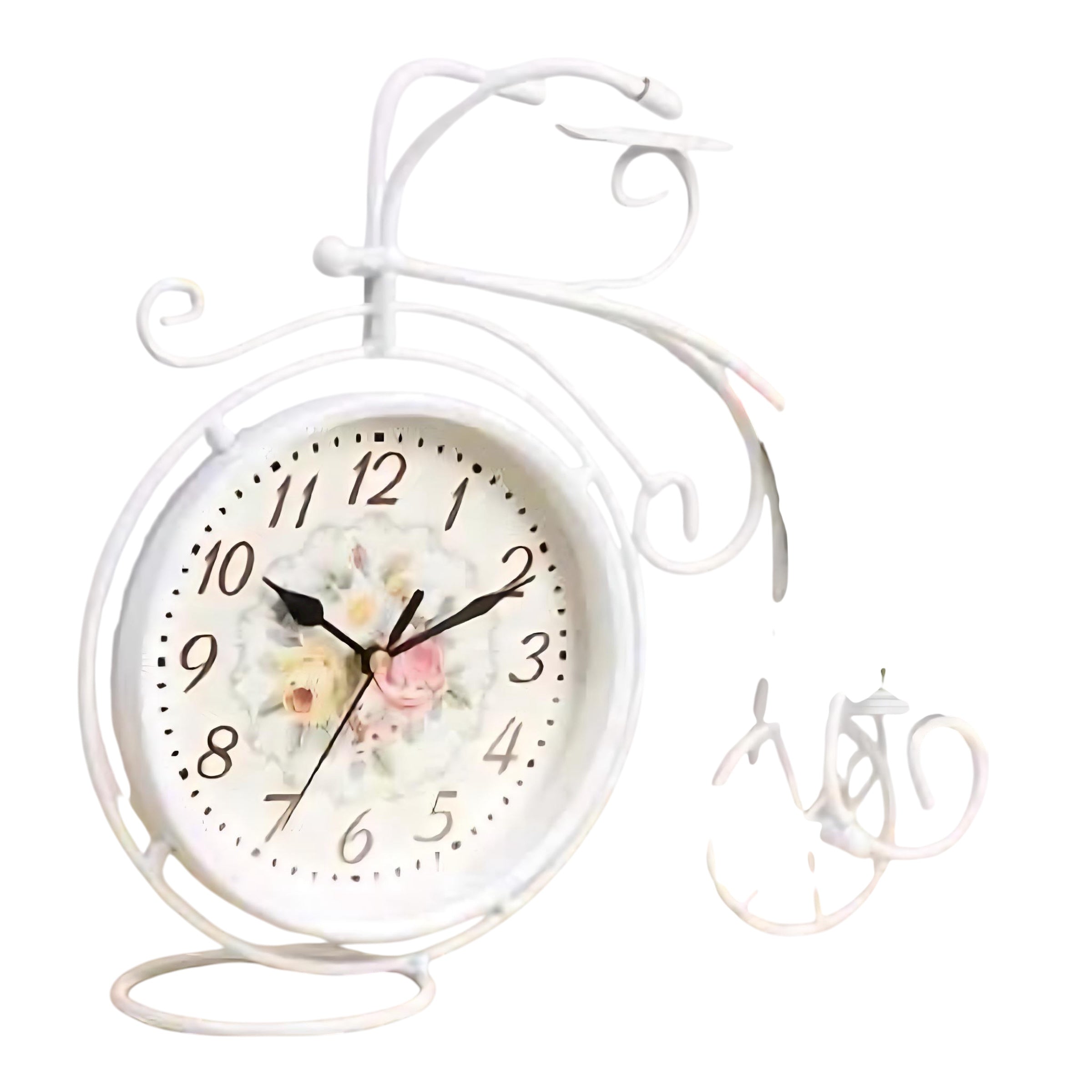 Vintage Owl Wall Clock | Silent Charm for Home | Elegant Décor by Wave & Hang