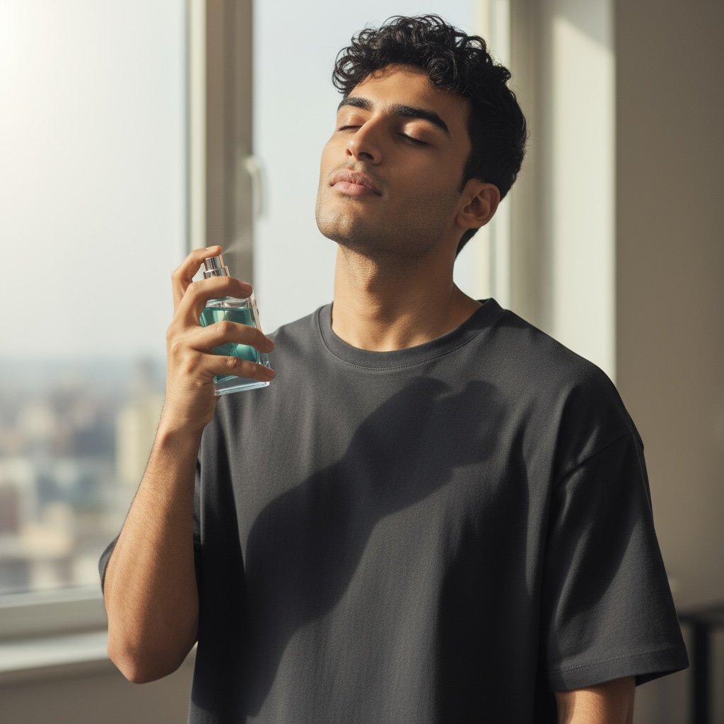 Men's Ocean Scent Perfume Long-Lasting 50ml Marine Fragrance by Wave & Hang