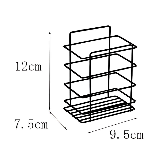 Iron Triangle Bathroom Storage Rack - Stylish Organizing Solution by Wave & Hang