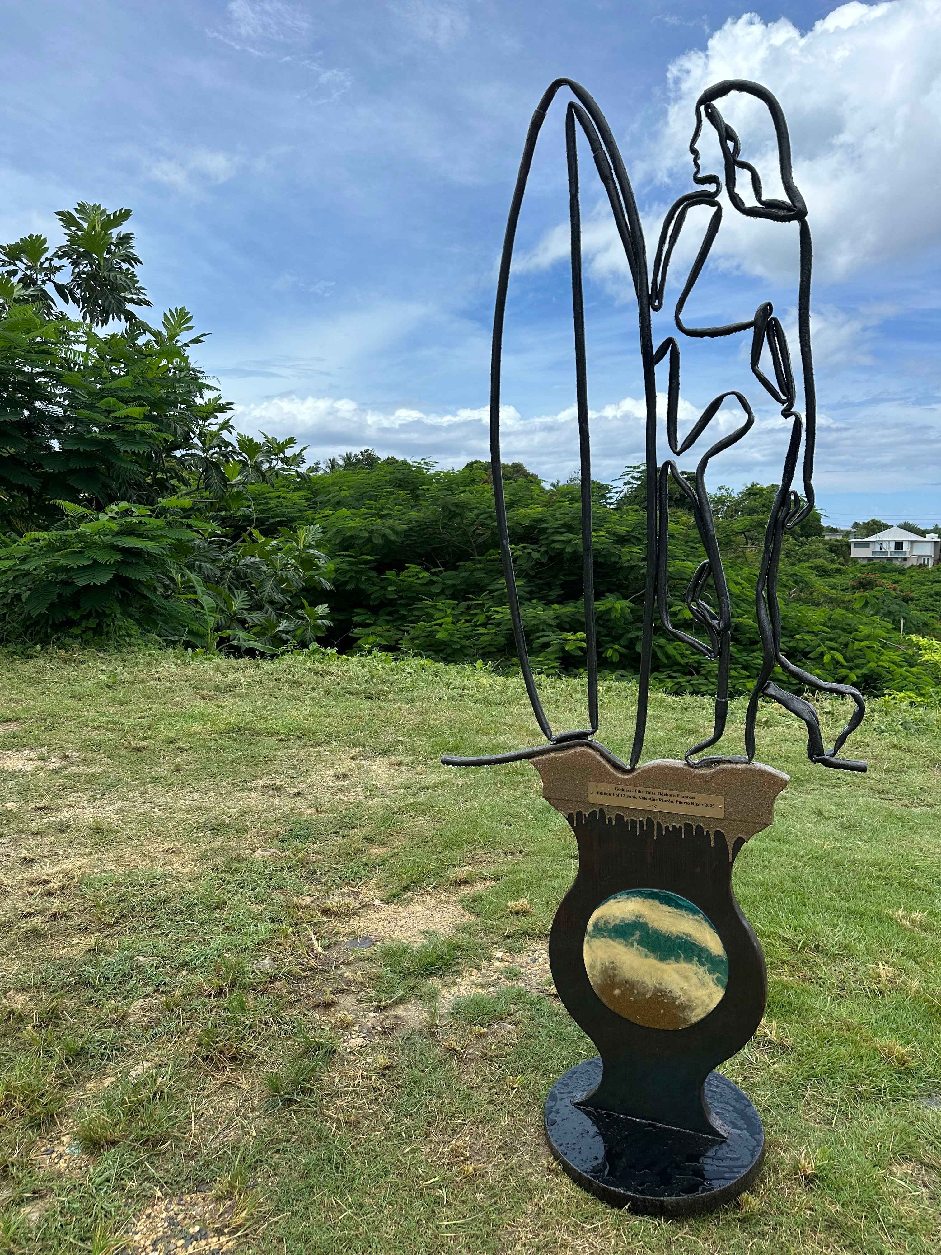 Goddess of the Tides: Tideborn Empress – Limited Edition One Line Resin & Wood Sculpture (1 of 12) – Collectible Investment Art