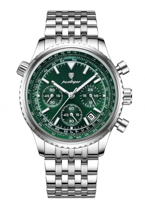 Luxury Waterproof Luminous Chronograph Watch for Men – Multi-Functional Sports & Business Design