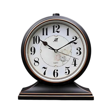 Vintage Quartz Pendulum Desk Clock | Timeless Elegance | Perfect Decor for Home by Wave & Hang