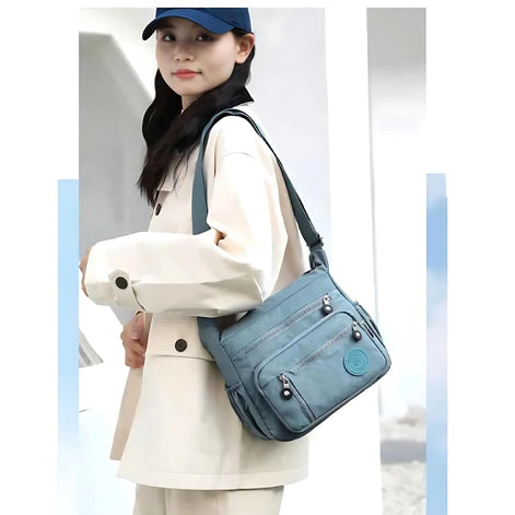 Nylon Crossbody Bag – Lightweight & Stylish for Women by Wave & Hang