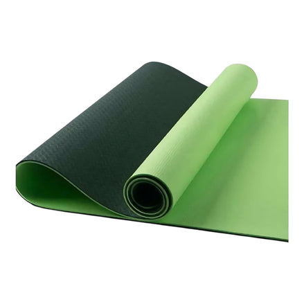 Thick Non-Slip Yoga Mat – Extra Cushion & Stability for Yoga, Pilates & Fitness by Wave & Hang