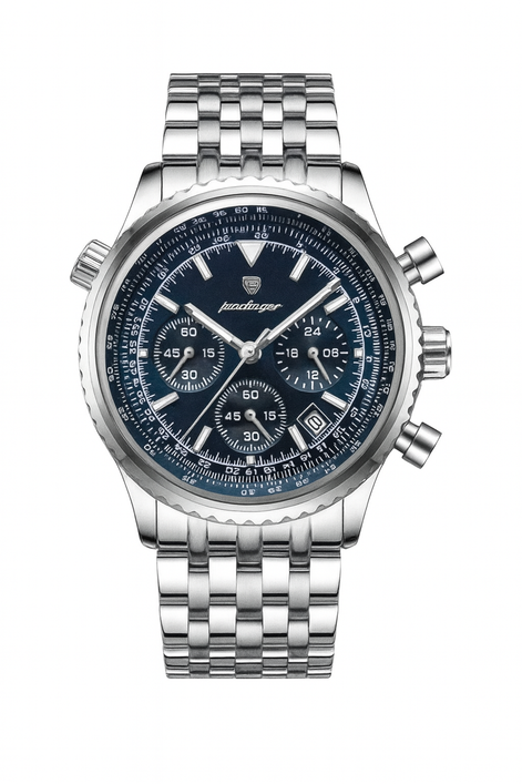 Luxury Waterproof Luminous Chronograph Watch for Men – Multi-Functional Sports & Business Design