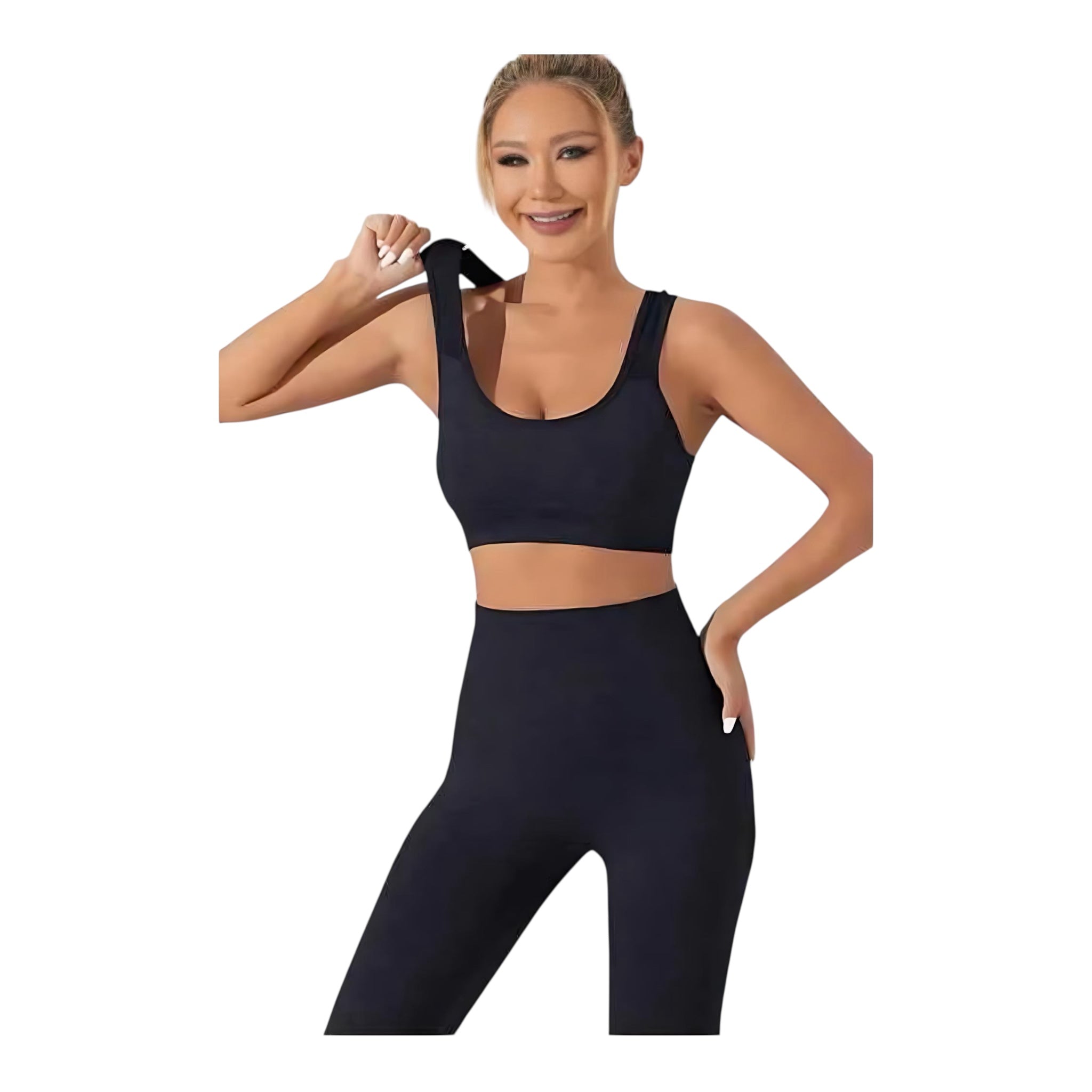 Women’s High-Waist Yoga Pants – Hip Lift, Tummy Control & Stretch by Wave & Hang