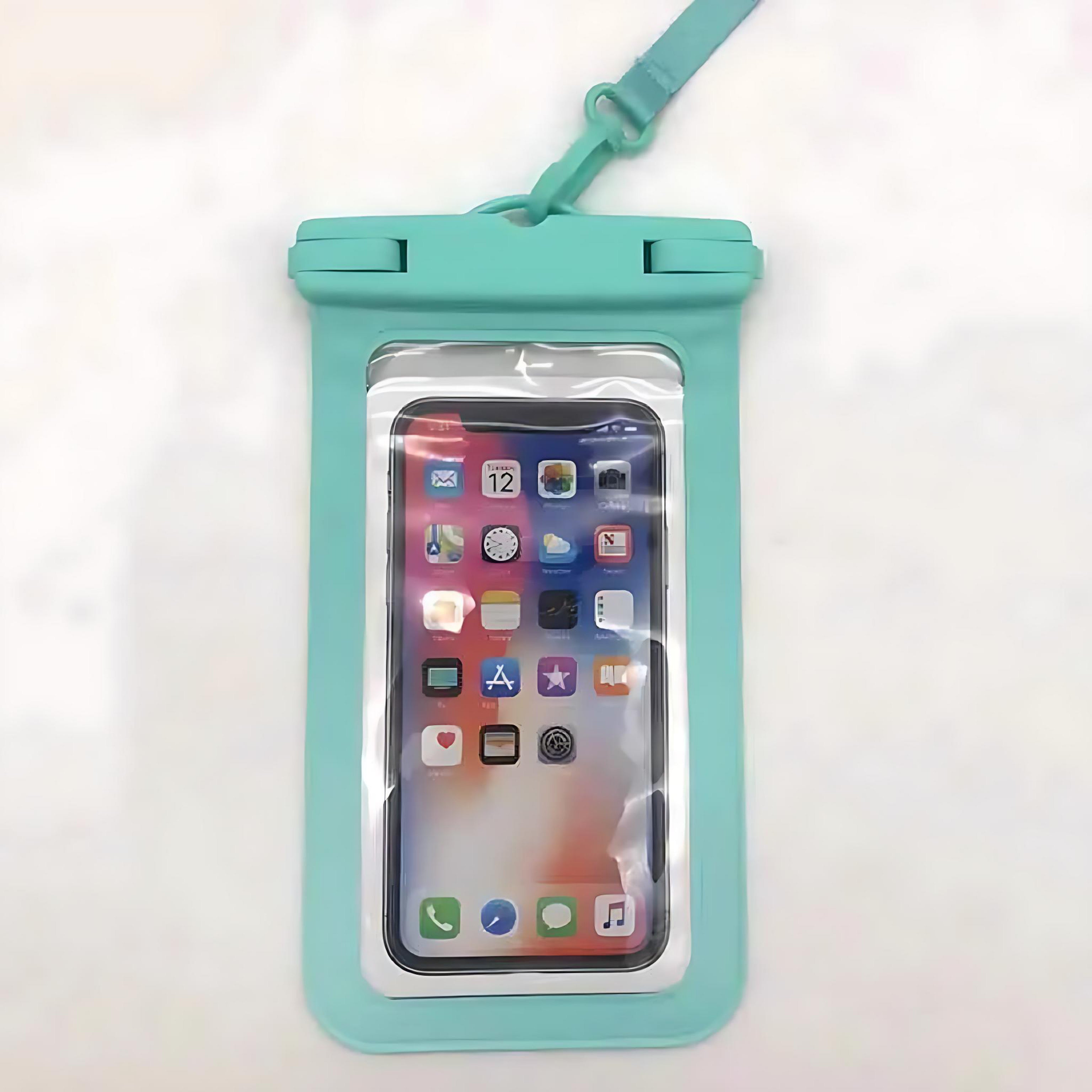 Waterproof Phone Pouch Universal Case for Swimming and Outdoor Sports by Wave & Hang