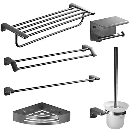 304 Stainless Steel Towel Rack Set – Rustproof & Modern Design by Wave & Hang