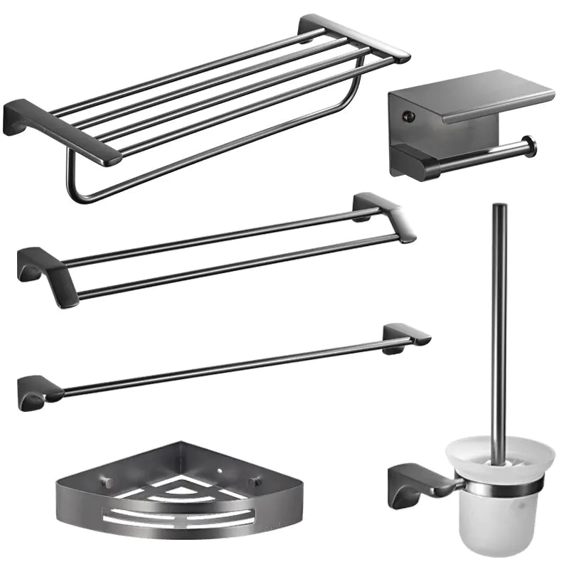 Premium 304 Stainless Steel Towel Rack Set for Bathroom, Kitchen, and Home Organization – Rustproof Wall Mounted Holder with Modern Minimalist Design