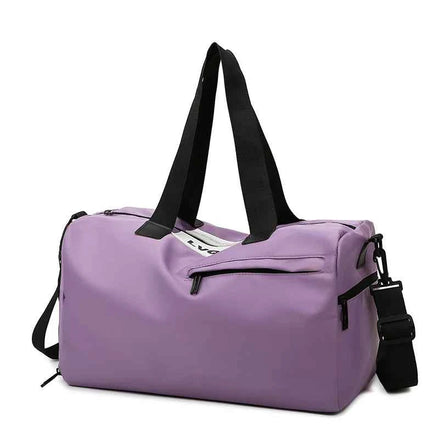Waterproof Sports Gym Bag – Large Capacity Travel Duffel with Wet Pocket & Shoe Compartment