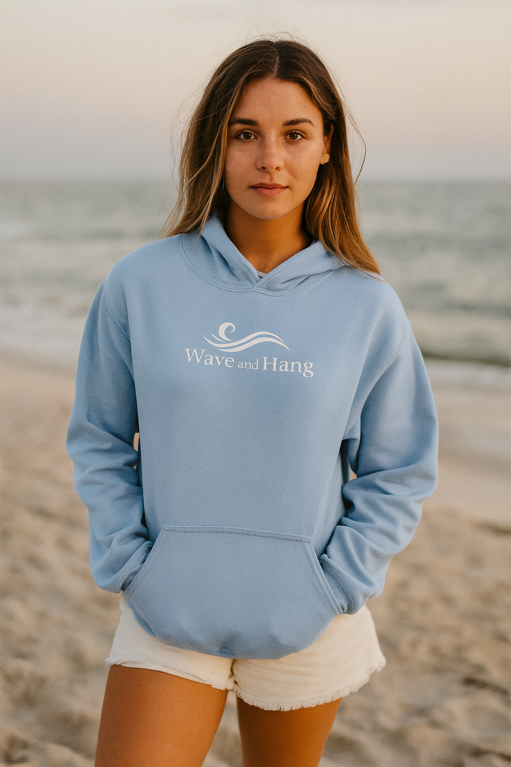 Wave and Hang Unisex Heavy Blend Hoodie | Gildan 18500