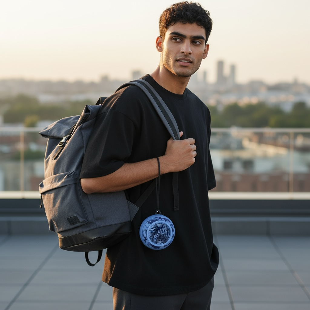 Waterproof Bluetooth Speaker IPX7 Floating Portable With 10 Hour Playtime And Rich Sound by Wave & Hang