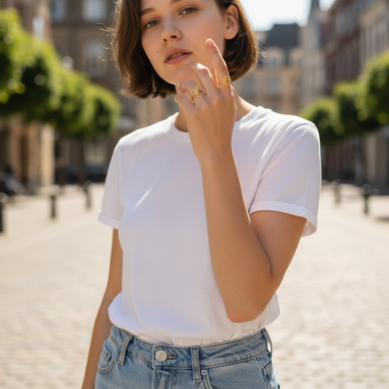 Adjustable Mermaid Tail Ring – Ocean-Inspired Elegance for Dreamers by Wave & Hang