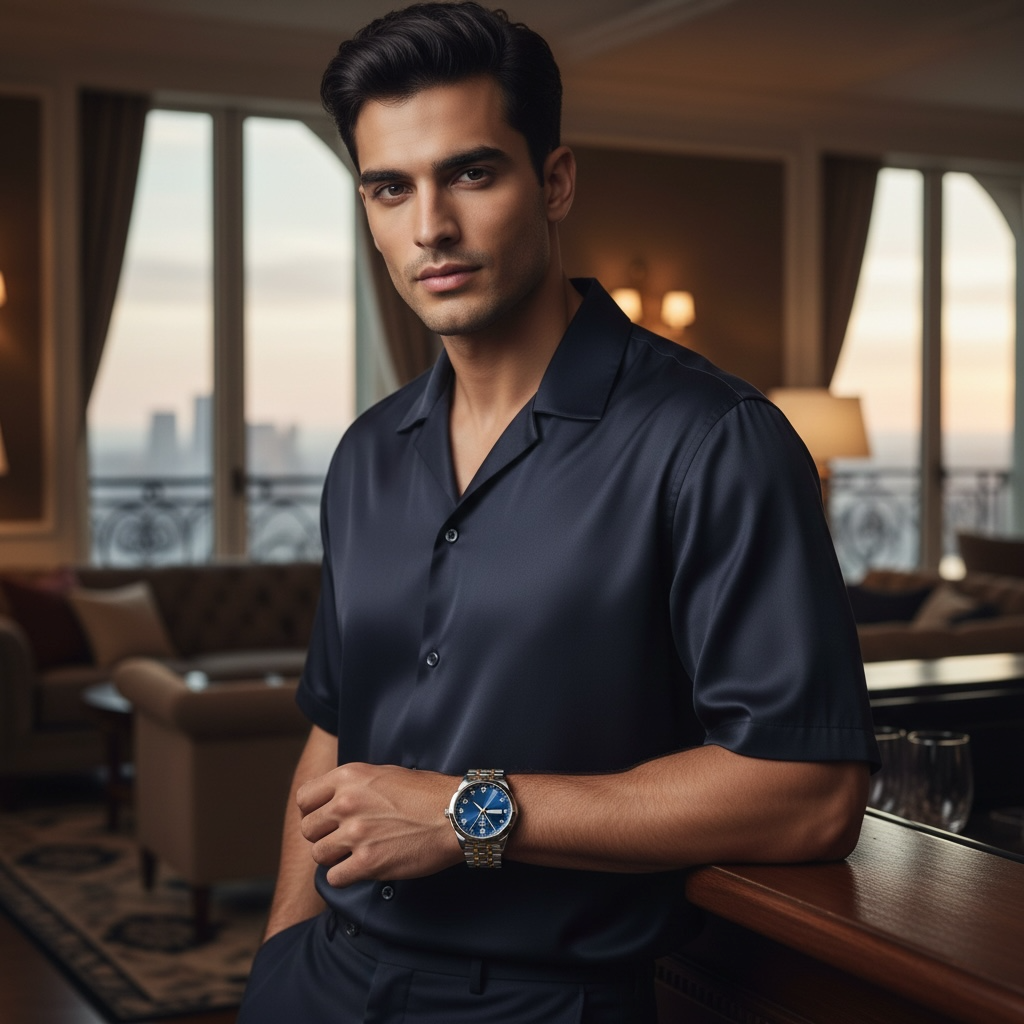 AquaTime Men's Waterproof Digital Watch | Stylish & Durable by Wave & Hang