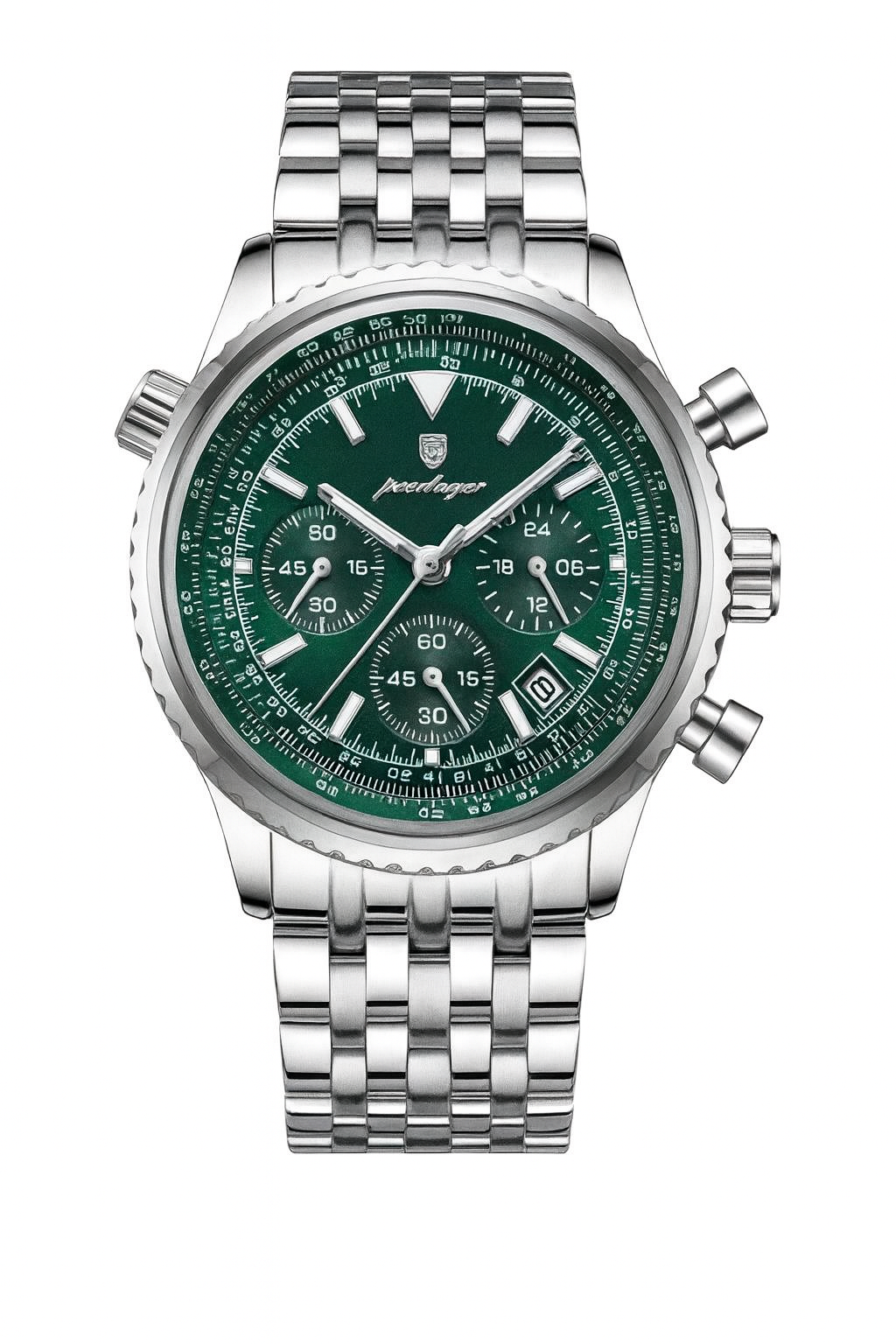 Luxury Waterproof Luminous Chronograph Watch for Men – Multi-Functional Sports & Business Design