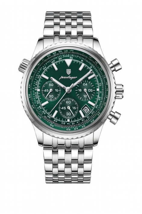 Luxury Waterproof Luminous Chronograph Watch for Men – Multi-Functional Sports & Business Design