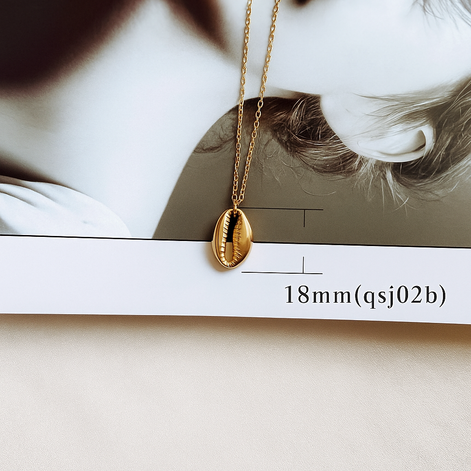 Ocean-Inspired Alloy Necklace | Elegant Beach Jewelry for Women by Wave & Hang